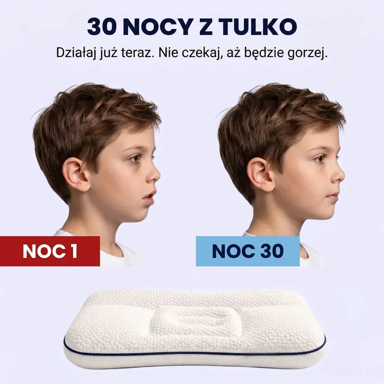 Popraw Sen Swojego Dziecka — Poduszka Ortopedyczna Tulko